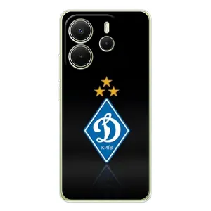 Чехлы для Xiaomi Redmi Note 14 4G (Global version) (VPrint) - Футбольные клубы (Динамо Киев)