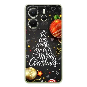 Рождественские Чехлы для Xiaomi Redmi Note 14 4G (Global version) (VPrint) (Елочка)