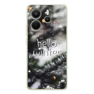 Новогодние, Праздничные Чехлы для Xiaomi Redmi Note 14 4G (Global version) - 2024 год (Hello winter)