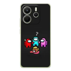 Чохли Амонг Ас для Xiaomi Redmi Note 14 4G (Global version) (AlphaPrint) (Імпостер)