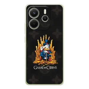 Чехлы для Xiaomi Redmi Note 14 4G (Global) - Скрудж МакДак Louis Vuitton (PREMIUMPrint) (Король денег)