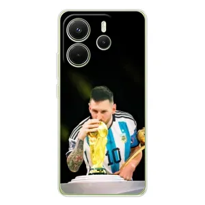 Чохли для Xiaomi Redmi Note 14 4G (Global version) (Leo чемпіон) (AlphaPrint) (Кубок Мессі)