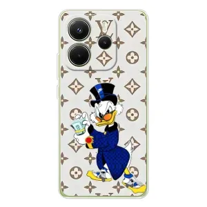 Чехлы для Xiaomi Redmi Note 14 4G (Global) - Скрудж МакДак Louis Vuitton (PREMIUMPrint) (Макдак на стиле)