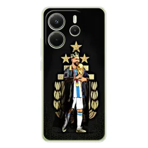 Чохли для Xiaomi Redmi Note 14 4G (Global version) (Leo чемпіон) (AlphaPrint) (Мессі Король)