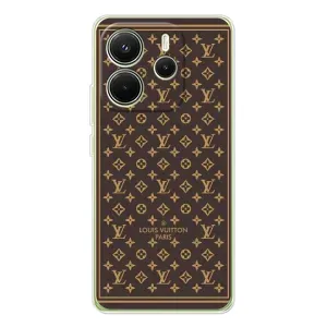 Чехлы Луи Витон для Xiaomi Redmi Note 14 4G (Global version) (AlphaPrint - LOUIS VUITTON) (обои LV)