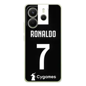 Чехол Криштиану Роналду для Xiaomi Redmi Note 14 4G (Global version) (AlphaPrint) (RONALDO 7)