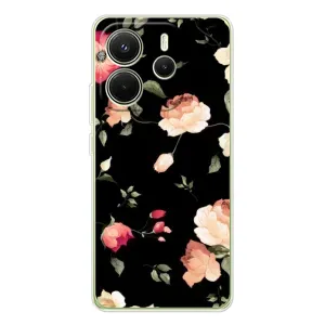 Чехлы с Цветами для Xiaomi Redmi Note 14 4G (Global version) (VPrint) (Розочки)