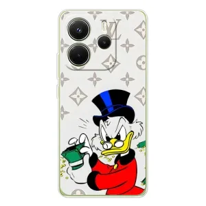 Чехлы для Xiaomi Redmi Note 14 4G (EU) - Скрудж МакДак Louis Vuitton (PREMIUMPrint) (Баксы Скрудж)