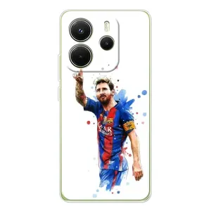 Чехлы Месси для Xiaomi Redmi Note 14 4G (AlphaPrint) (Лео Месси)