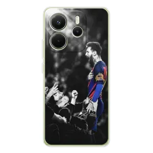 Чехлы Месси для Xiaomi Redmi Note 14 4G (AlphaPrint) (Lionel Messi)