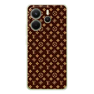 Чехлы Луи Витон для Xiaomi Redmi Note 14 4G (AlphaPrint - LOUIS VUITTON) (лого LOUIS VUITTON)