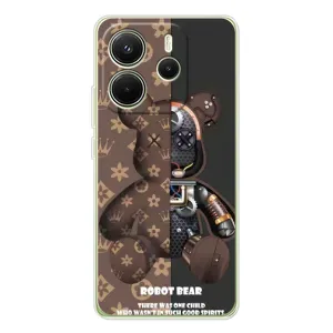 Крутые Чехлы Луи Виттон для Xiaomi Redmi Note 14 4G (AlphaPrint) (Медведь Луи Витон)
