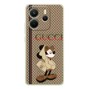 Чехлы ГУЧЧИ для Редми Ноут 14 4Джи (AlphaPrint) (Mickey GUCCI)