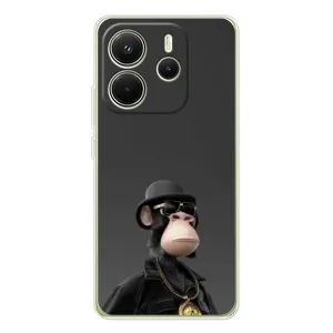 Чехлы с Обезьянами NFT для Xiaomi Redmi Note 14 4G (AlphaPrint) (Обезьяна NFT)