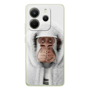 Чехлы с Обезьянами NFT для Xiaomi Redmi Note 14 4G (AlphaPrint) (обезьяна NFT в тату)