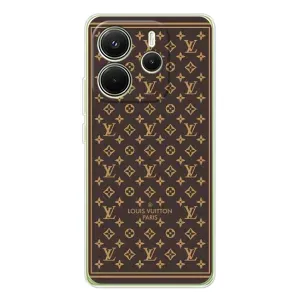 Чехлы Луи Витон для Xiaomi Redmi Note 14 4G (AlphaPrint - LOUIS VUITTON) (обои LV)