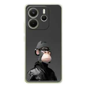 Чехлы с Обезьянами NFT для Xiaomi Redmi Note 14 4G (AlphaPrint) (стильная обезьяна NFT)