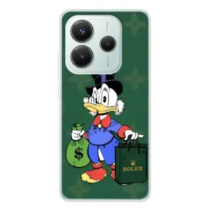 Чехлы для Xiaomi Redmi Note 14 5G - Скрудж МакДак Louis Vuitton (PREMIUMPrint) (Богатая Утка)
