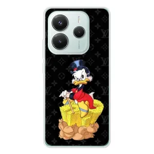 Чехлы для Xiaomi Redmi Note 14 5G - Скрудж МакДак Louis Vuitton (PREMIUMPrint) (Богатство Макдака)