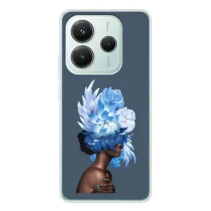 Чехлы (ART) Цветы на Xiaomi Redmi Note 14 5G (VPrint) (Цветы на голове)