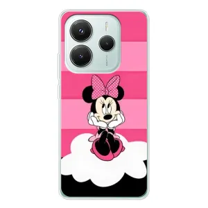 Эксклюзивный чехол для Xiaomi Redmi Note 14 5G (AlphaPrint - Мультяшные) (Девочка Maus)