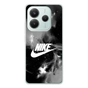 Чехол для Xiaomi Redmi Note 14 5G - с принтом Найк (AlphaPrint) (Лого Найк)