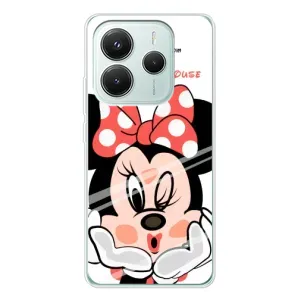 Эксклюзивный чехол для Xiaomi Redmi Note 14 5G (AlphaPrint - Мультяшные) (Маус Минни)