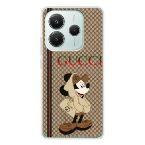 Чехлы ГУЧЧИ для Редми Ноут 14 5Джи (AlphaPrint) (Mickey GUCCI)