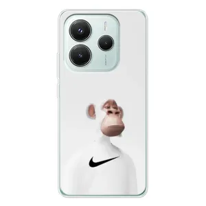 Чехлы с Обезьянами NFT для Xiaomi Redmi Note 14 5G (AlphaPrint) (обезьяна NFT Nike)