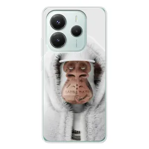 Чехлы с Обезьянами NFT для Xiaomi Redmi Note 14 5G (AlphaPrint) (обезьяна NFT в тату)