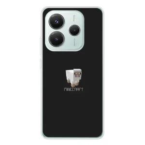 Чохол Майнкрафт на Xiaomi Redmi Note 14 5G (AlphaPrint) Minecraft (Овечка Майнкрафт)