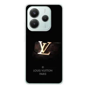 Чехлы Луи Витон для Xiaomi Redmi Note 14 5G (AlphaPrint - LOUIS VUITTON) (ремешок LV)
