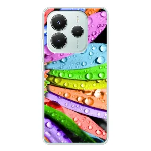 Чехлы (ART) Цветы на Xiaomi Redmi Note 14 5G (VPrint) (Семицветик)
