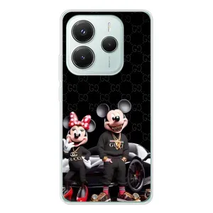 Чехол Disney Mouse Xiaomi Redmi Note 14 5G (PREMIUMPrint) (Семья Маусов)