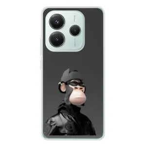 Чехлы с Обезьянами NFT для Xiaomi Redmi Note 14 5G (AlphaPrint) (стильная обезьяна NFT)