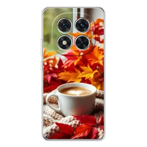 Чехол с уникальным дизайном «Осень с кофе» для Xiaomi Redmi Note 14 Pro 5G