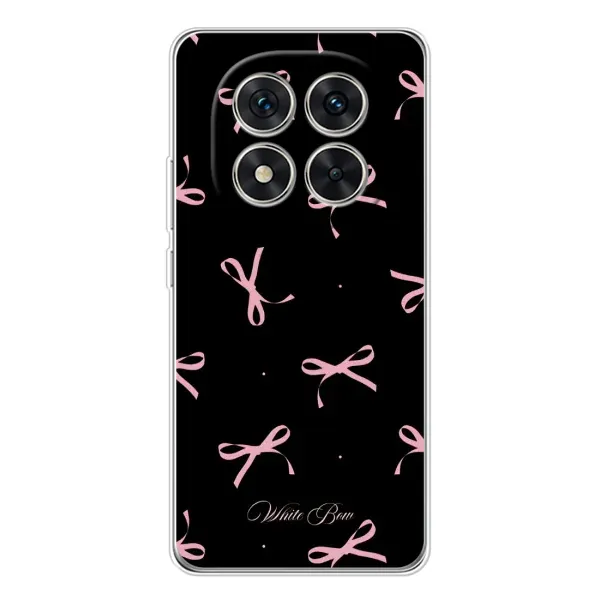 Чохол з принтом «Банти на чорному» для Xiaomi Redmi Note 14 Pro Plus Чохол з принтом «Банти на чорному» для Xiaomi Redmi Note 14 Pro Plus
