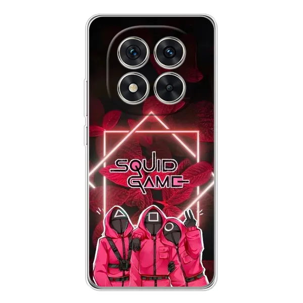 Чехол с принтом «Охранники Игра кальмара» для Xiaomi Redmi Note 14 Pro Plus