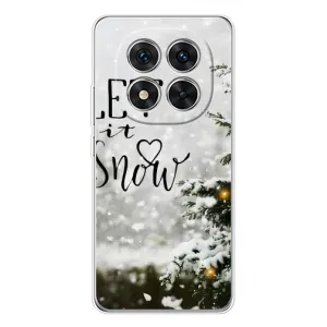 Новорічні, Святкові Чохли для Xiaomi Redmi Note 14 Pro Plus - 2024 год (Let it snow)