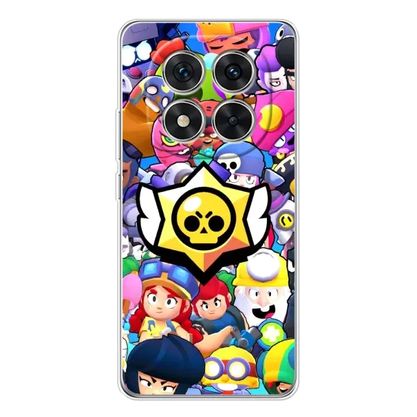 Чохол з принтом «Лого Brawl Stars» для Xiaomi Redmi Note 14 Pro Plus