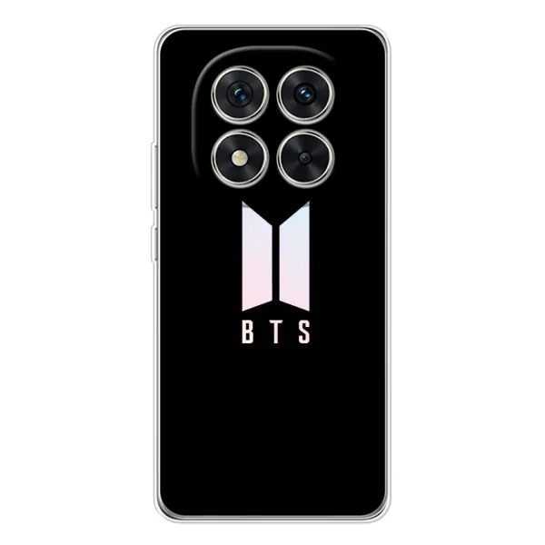 Чохол з принтом «Лого BTS» для Xiaomi Redmi Note 14 Pro Plus Чохол з принтом «Лого BTS» для Xiaomi Redmi Note 14 Pro Plus