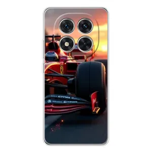 Чехол Формула1 на Xiaomi Redmi Note 14 Pro Plus (Макларен на закате)