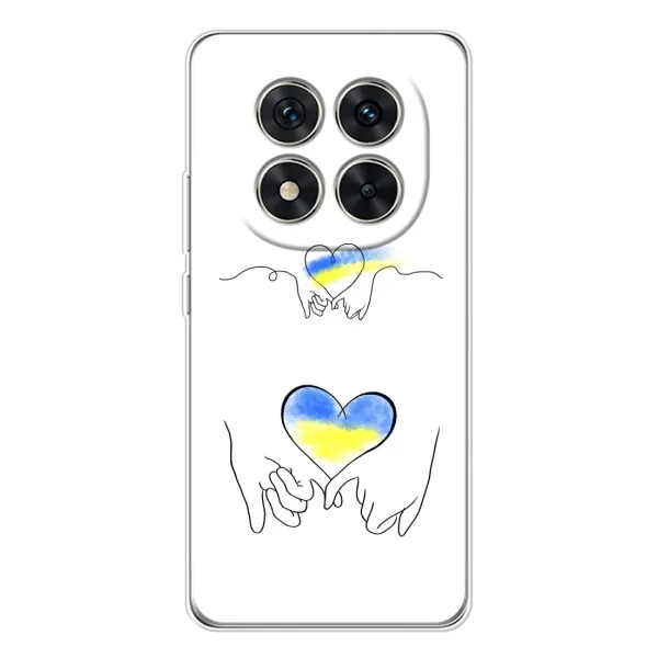 Чохол з принтом «Мир Україні» для Xiaomi Redmi Note 14 Pro Plus Чохол з принтом «Мир Україні» для Xiaomi Redmi Note 14 Pro Plus