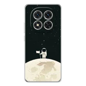 Космические Чехлы для Редми Нот 14 Про Плюс (VPrint) (На луне)