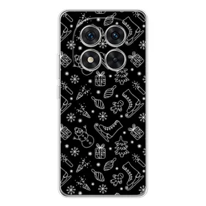 Новорічні, Святкові Чохли для Xiaomi Redmi Note 14 Pro Plus - 2024 год (Новорічний фон)