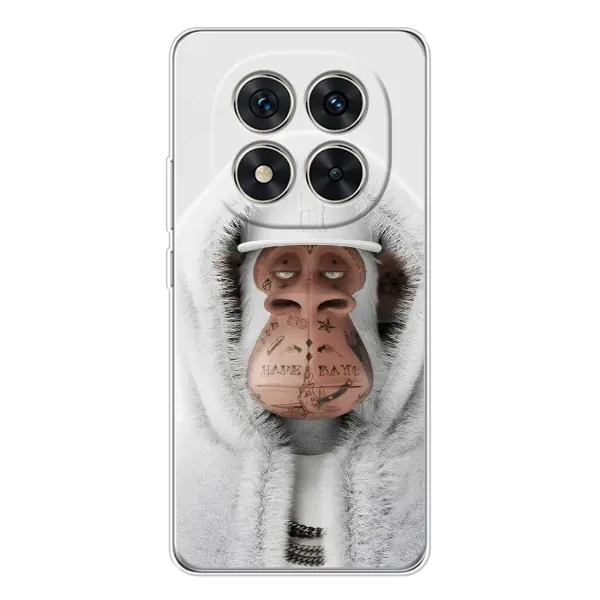 Чохол з принтом «мавпа NFT в тату» для Xiaomi Redmi Note 14 Pro Plus