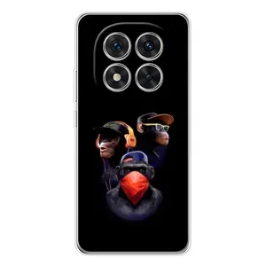 Чохол з Мавпами Xiaomi Redmi Note 14 Pro Plus - (AlphaPrint) (Три мавпи)