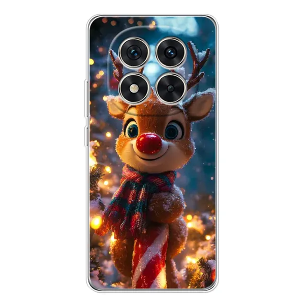 Чохол з принтом «Олень з шарфом» для Xiaomi Redmi Note 14 Pro Plus