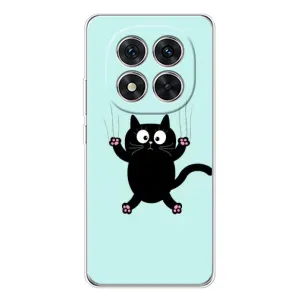 Чохол з принтом для Xiaomi Redmi Note 14 Pro Plus (AlphaPrint) Модні коти (Падаючий кіт)