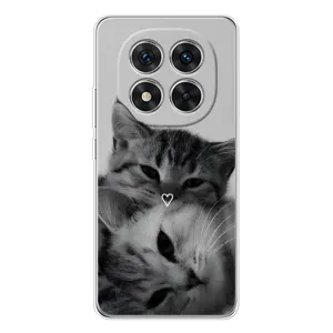 Чохол з малюнком кіт на Xiaomi Redmi Note 14 Pro Plus (Пара котів)